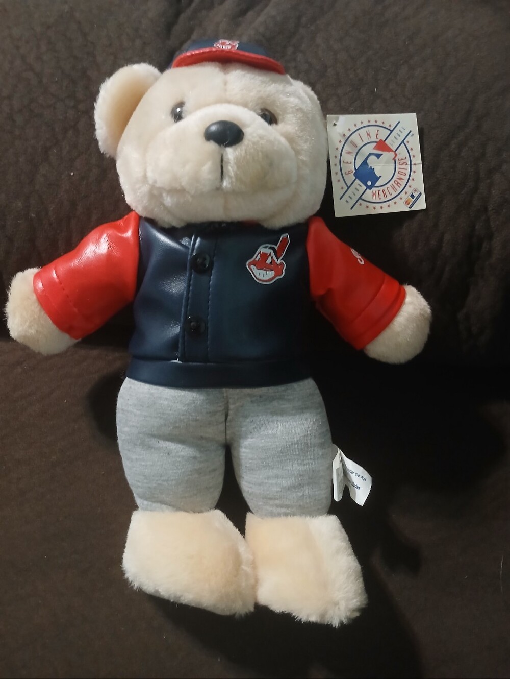 Official MLB  Plush Bear - Red Navy Jersey